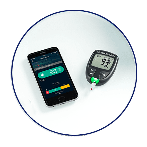 Conectar tu glucómetro con la aplicación